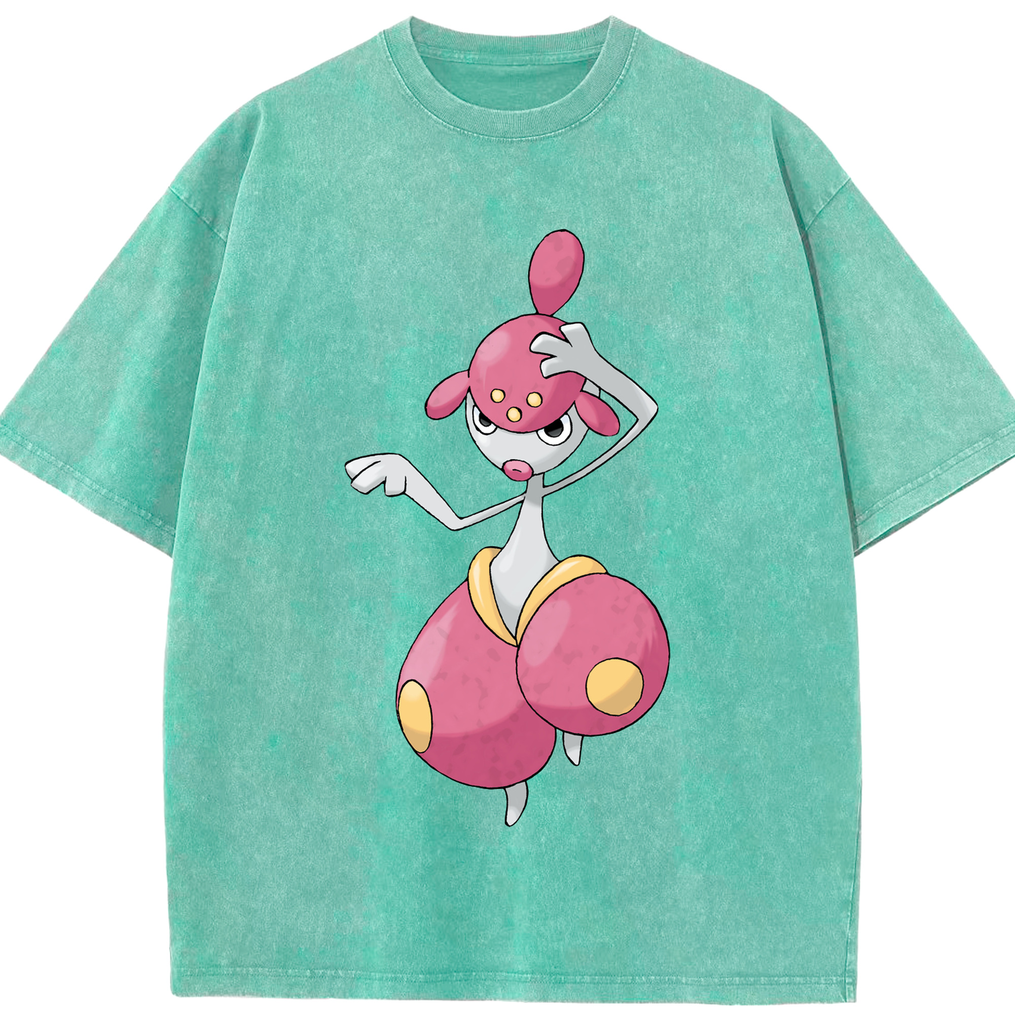 （画像用） ポケットモンスター Pokémon 綿100% ヴィンテージ風 半袖Tシャツ（フロントプリント）